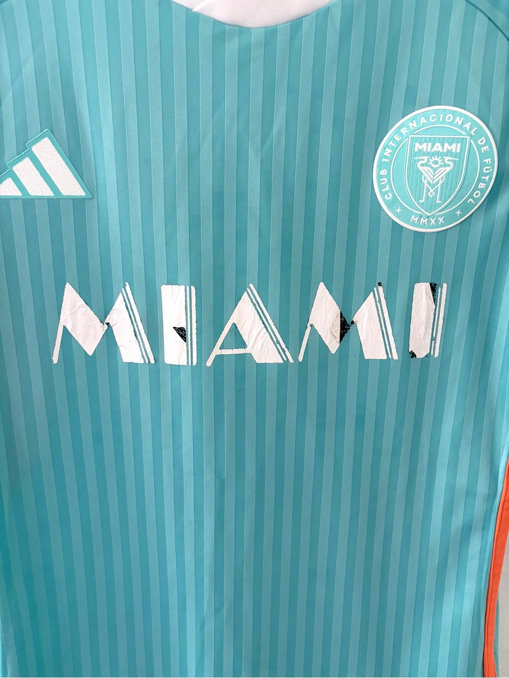Adidas 2024 Inter Miami Lionel Messi Third Jersey/Kit, Size: Small - Picture 9 of 9